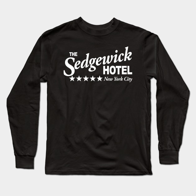 The Sedgewick Hotell white Long Sleeve T-Shirt by FDNY